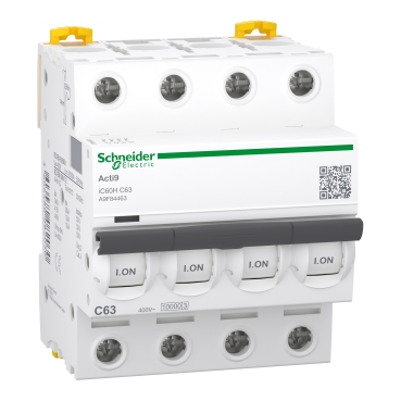 Acti9 iC60H Automatinis jungiklis 50A 4P C 10kA 400V - Image 2