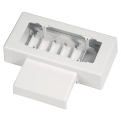 6 Modulių bokšto adapterio dėžutė, 100 mm c skylė