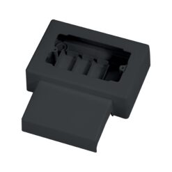 4 Modulių bokšto adapterio dėžutė, 108 mm, c skylė