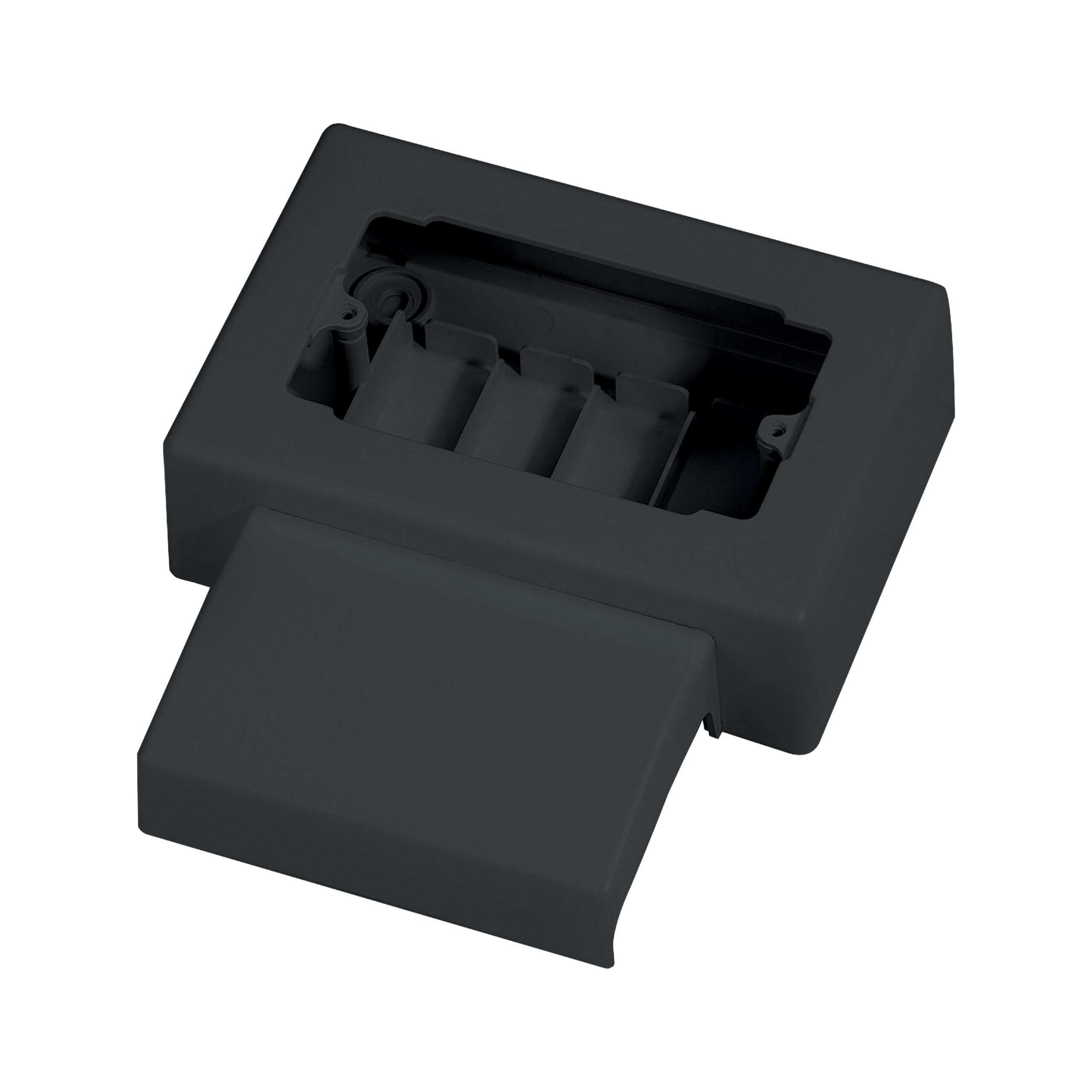 4 Modulių bokšto adapterio dėžutė, 108 mm, c skylė