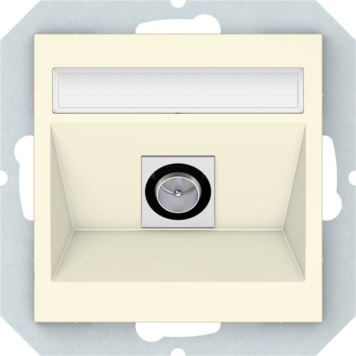 Antenos lizdas VILMA QR1000 TVL01-02, 1 vietos, įleidžiamas, dramblio kaulo sp