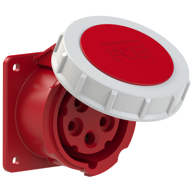 3152-6 Įmontuojamas kištukinis lizdas 16A 5P 400V IP67