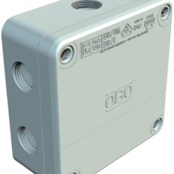 9/TM Dėž 98x98x40 IP67 b/h pilka