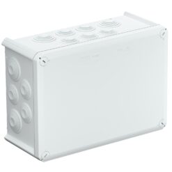 Hermetinė instaliacinė dėžutė 285x201x120mm IP66 be halogenų, pilka