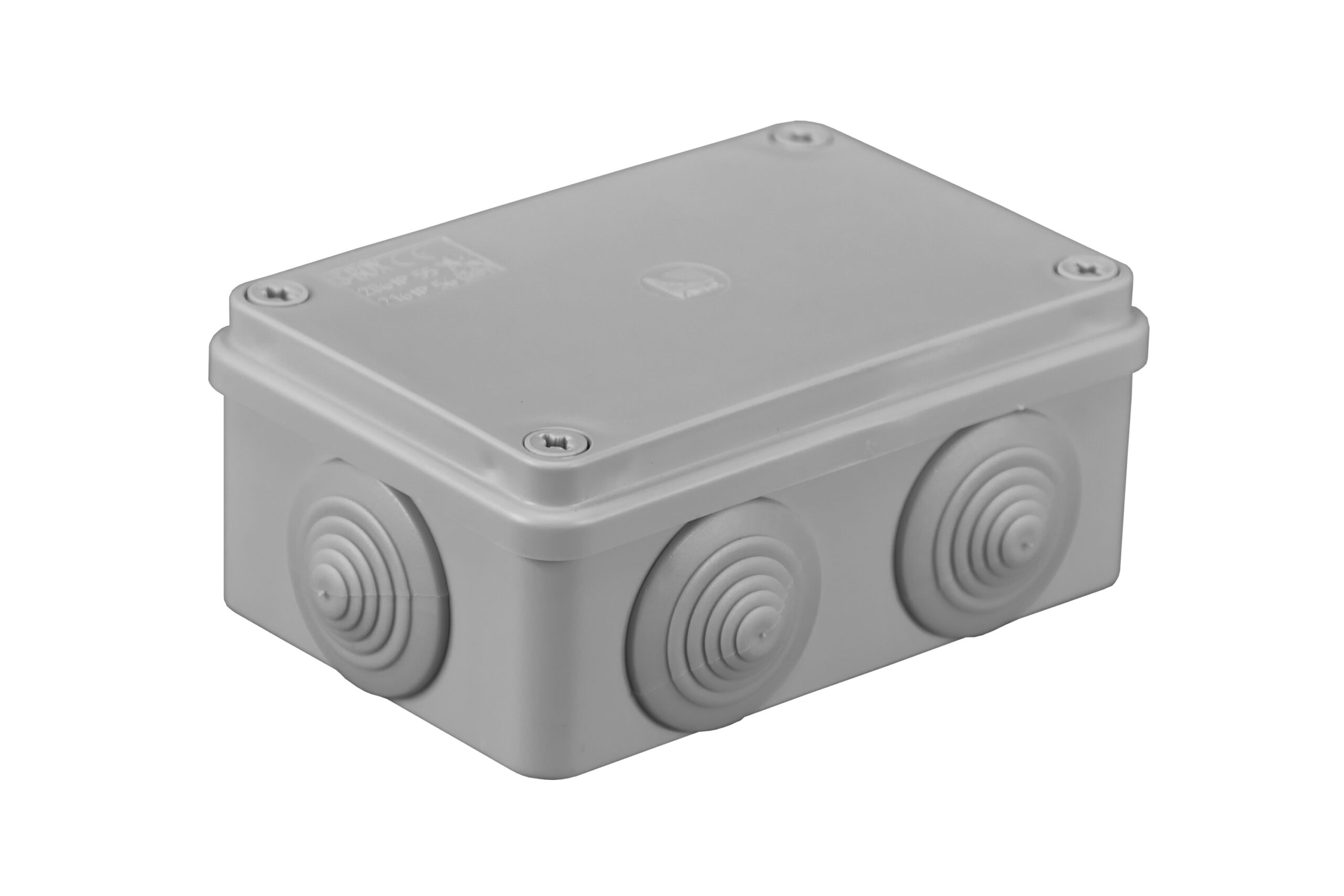 S-BOX206 hermetinė instaliacinė dėžutė virštinkinė 120x80x50mm IP65