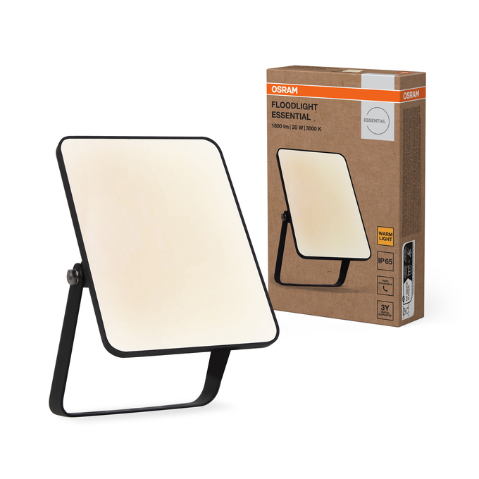 LEDVANCE 20W 4000K IP65 prožektorius juodas su judesio davikliu FLOODLIGHT LED - Image 2