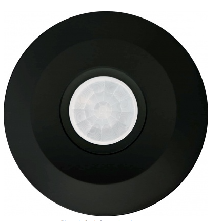 MS-360-08EB Judesio jutiklis v/t 360 8m IP20, juodas