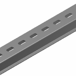 SZP35H15/1 613210  DIN perferuotas paukštintas bėgelis 100cm H=15 1,5mm