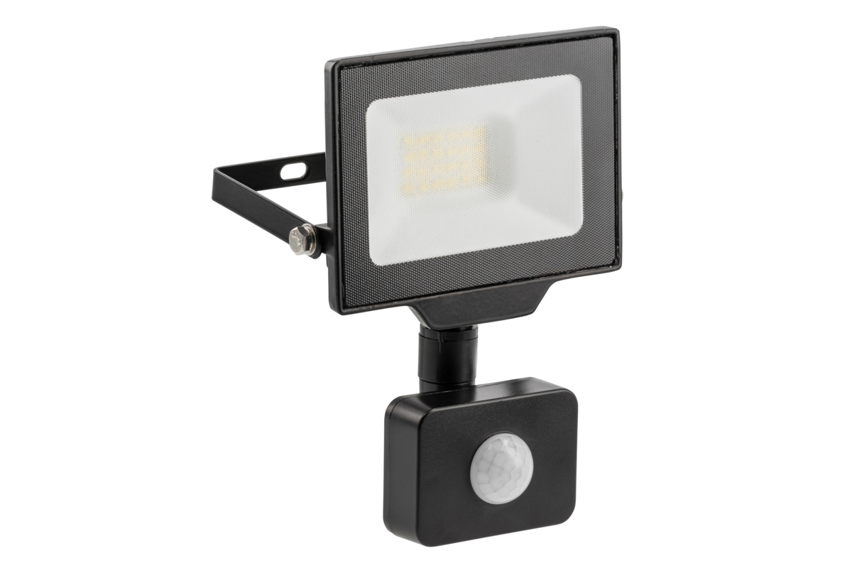 LED prožektorius GCR GT-GCR20W-64, 20 W, 2000 lm, 6000 K, IP65, juoda