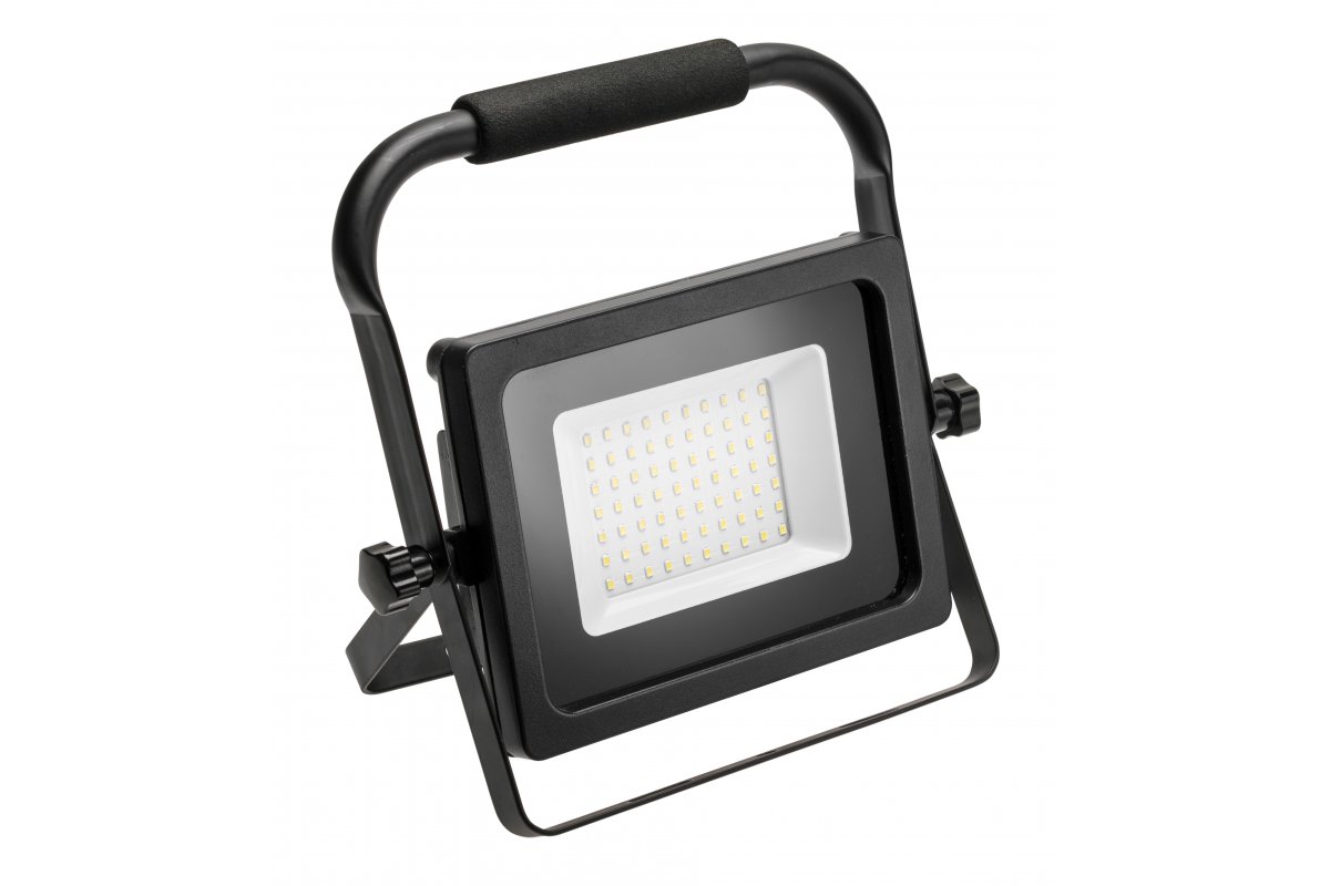 LED prožektorius iNEXT LD-INEXT50WP-64, 50 W, 4000 lm, 6400 K, IP65, juoda
