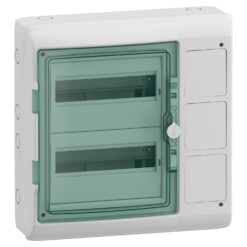 Paskirstymo skydelis Schneider Electric Mureva 10351 18 modulių 2 eilių IP65 virštinkinis montavimas, pilkas
