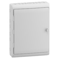 Hermetinis modulinis paskirstymo skydas Schneider Electric Mureva 13198 virštinkinis montavimas IP65 610x448x160 mm su montavimo plokšte plastikinis, pilkas