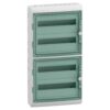 Hermetiškas modulinis paskirstymo skydelis Schneider Electric Mureva 13437 4 eilės 18 modulių IP65 virštinkinis montavimas, pilkas