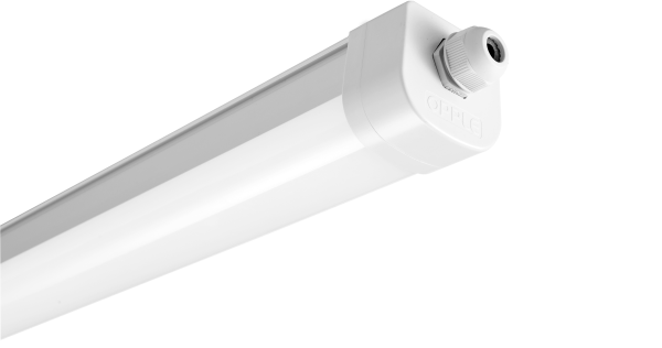 Hermetinis šviestuvas OPPLE LEDWaterproof-E3 L1200-17W-840 531000012500 17 W 4000 K IP66 IK08 1266 mm, pilkas