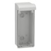 Montavimo dėžutė Schneider Electric Mureva PK 83919 virštinkinis montavimas IP65 103x225x70 mm, pilka
