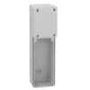 Modulinis pagrindas Schneider Electric Mureva PK 83921 IP65 virštinkinis montavimas 105x350x70 mm, pilkas