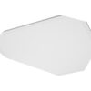 Paviršinis LED šviestuvas GTV BROS GT-BP40W606-40-8 40 W 4000 lm 4000 K IP44 IK08 220–240 V AC 60×60 cm, baltas