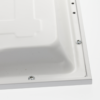 LED panelė GTV BIZAR GT-BPZ40W123-40 40 W 4000 lm 4000 K 220–240 V IP44 IK08 1195×295 mm, balta