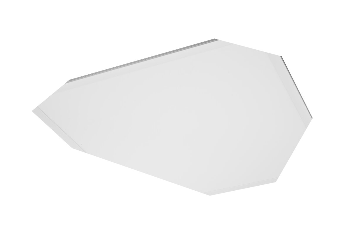 Paviršinis LED šviestuvas-panelė GTV BIZAR GT-BPZ40W606-40 40 W 4000 lm 4000 K 220–240 V IP44 IK08 60×60 cm, baltas