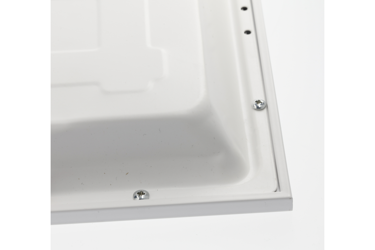 Paviršinis LED šviestuvas-panelė GTV BIZAR GT-BPZ40W606-40 40 W 4000 lm 4000 K 220–240 V IP44 IK08 60×60 cm, baltas