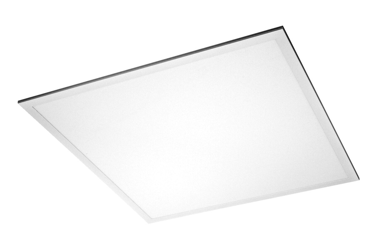 Lubinis ir sieninis LED šviestuvas GTV G-TECH GT-PAL40W60-NB 40 W 4000 K IP44 220–240 V 60×60 cm, baltas
