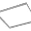 Paviršinio montavimo rėmelis LED panelėms GTV GT-RM45X45-00 45×45 cm aukštis 43 mm be varžtų, baltas