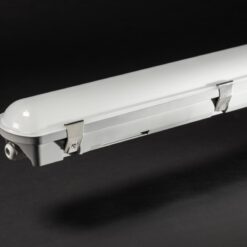 Hermetinis šviestuvas GTV LD-BESTA60W-30 60 W 8400 lm 4000 K IP65 IK10 1500 mm 220–240 V, pilkas