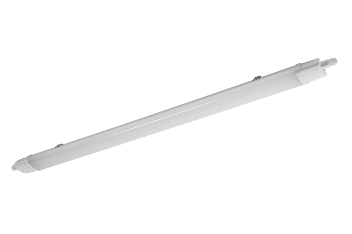 Hermetinis LED šviestuvas GTV BRAGA LD-BRA150-70B 70 W 7000 lm 4000 K 180–250 V IP65 IK08 1540 mm