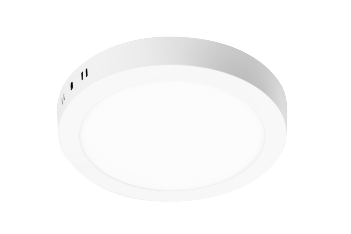 LED šviestuvas GTV ORIS PLUS LD-ORN18W-CCT-00 18 W 1500 lm 3000–6500 K IP20, paviršinis, baltas