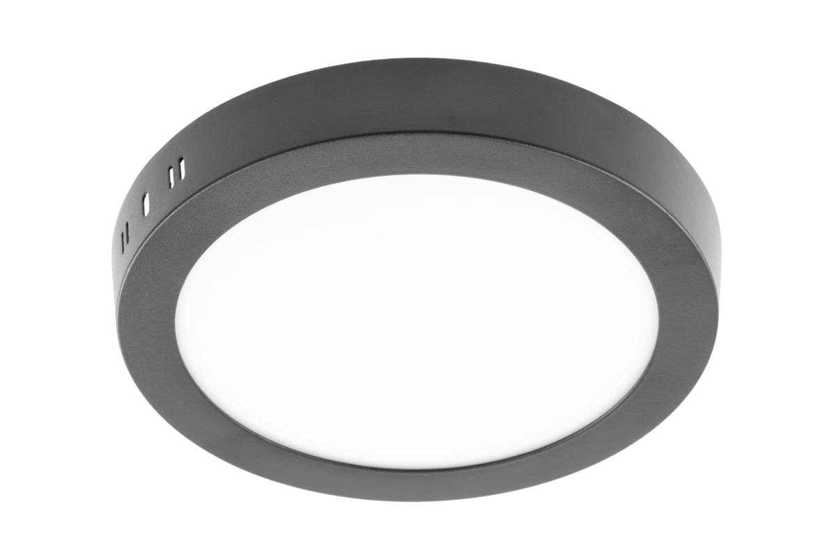 LED šviestuvas GTV ORIS PLUS LD-ORN19W-CBP-10 19 W 1520 lm 3000 K IP20, paviršinis, juodas