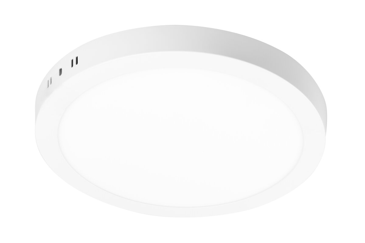 LED šviestuvas GTV ORIS PLUS LD-ORN24W-CCT-00 2000 lm 3000–6500 K IP20, paviršinis, baltas