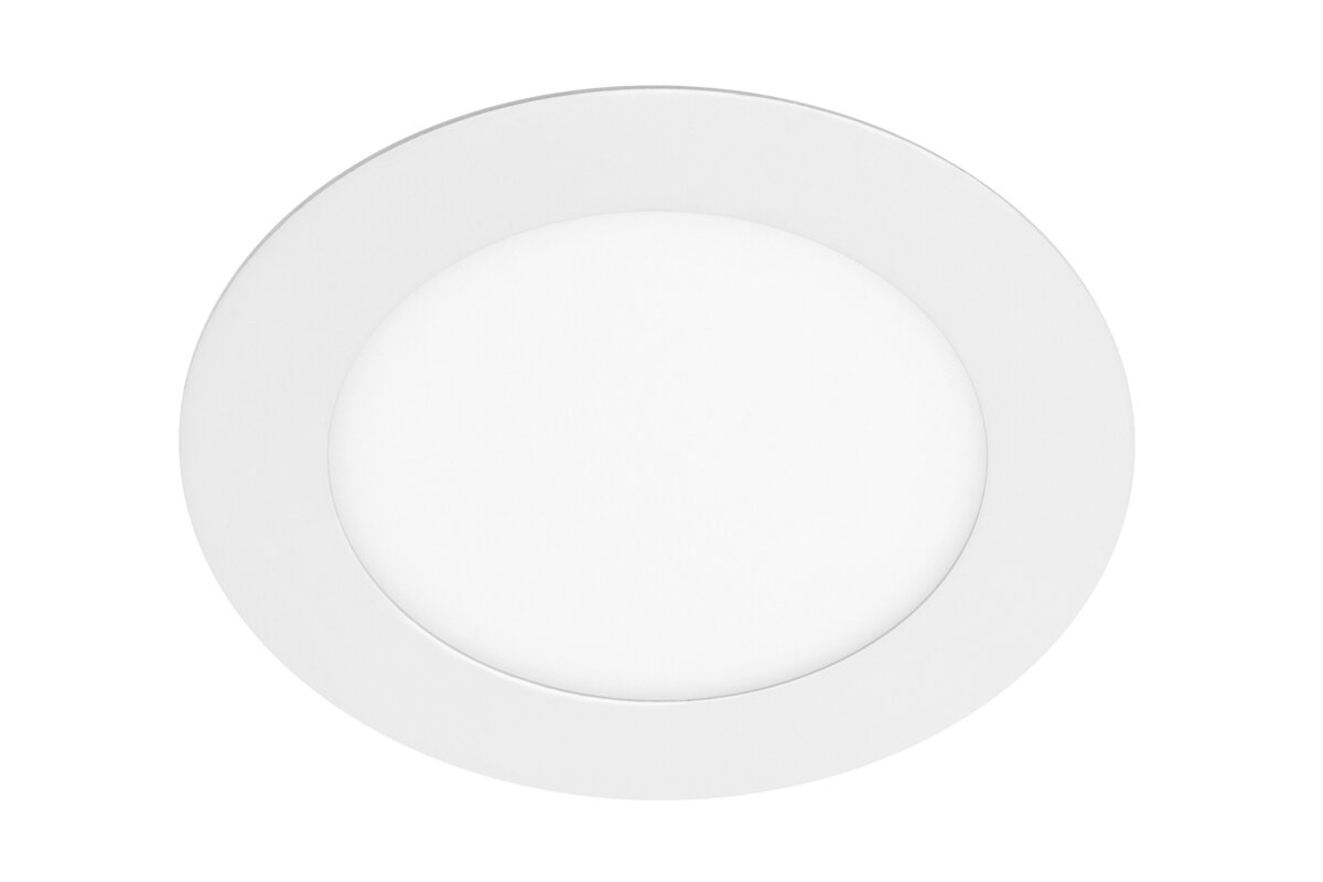 LED šviestuvas GTV ORIS PLUS LD-ORW07W-CBP4 7 W 560 lm 3000 K IP44, įleidžiamas, baltas