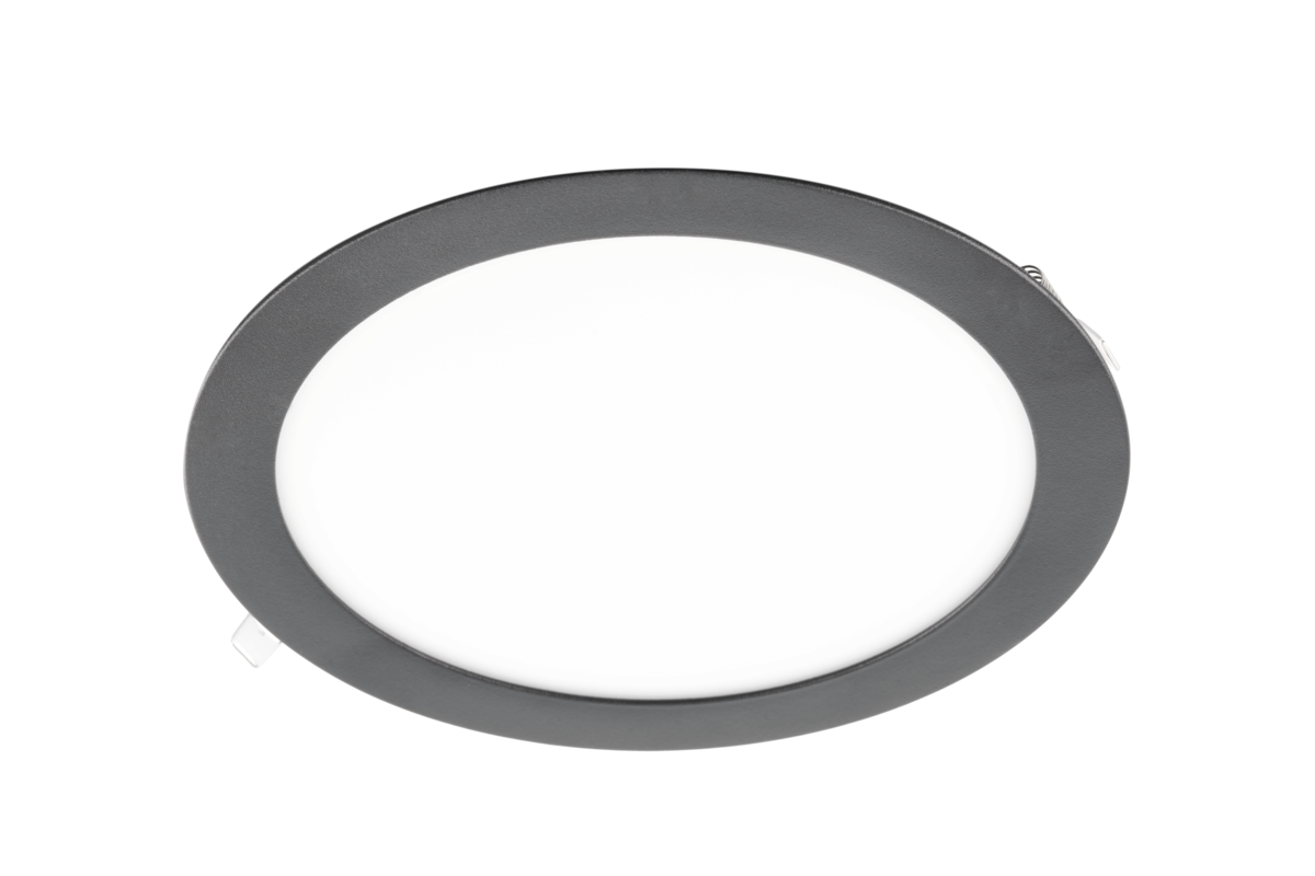 LED šviestuvas GTV ORIS PLUS LD-ORW19W-CBP-10 19 W 1520 lm 3000 K IP20, įleidžiamas, juodas