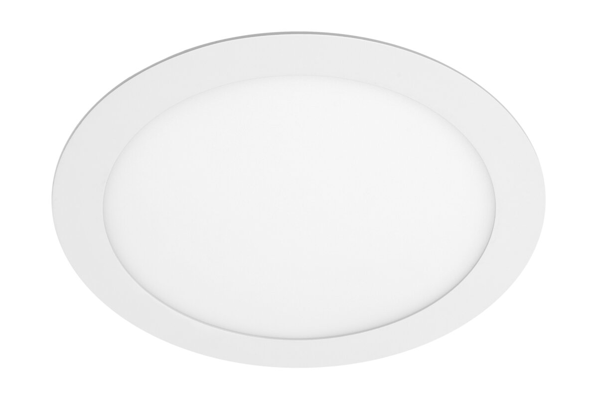 LED šviestuvas GTV ORIS PLUS LD-ORW24W-CBP4 2000 lm 3000 K IP44, įleidžiamas, baltas