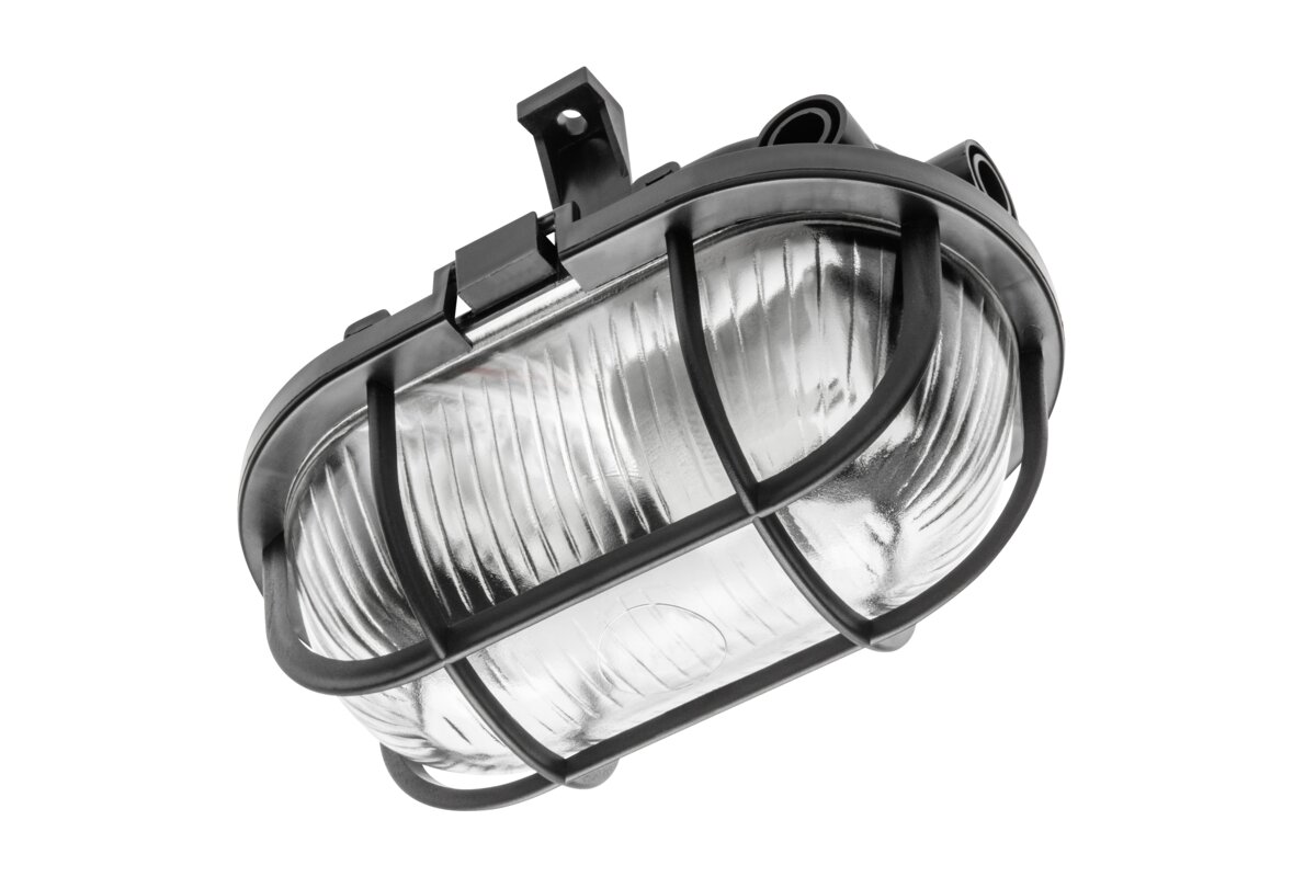Plafonas GTV OS-KAY060-10 40 W IP44, juodas