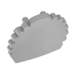 Priedas LED profiliui GTV GLAX PA-ZASGLAXDR-00