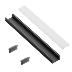 Profilis LED juostai GTV GLAX PA-ZGLAXMNKOMZ-20M