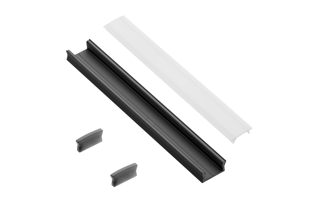 Profilis LED juostai GTV GLAX PA-ZGLAXMNKOMZ-20M