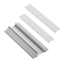 Profilis LED juostai GTV GLAX PA-ZGLAXNBD1M16-AL