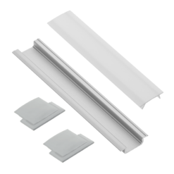 Profilis LED juostai GTV GLAX PA-ZGLAXOMZ-00