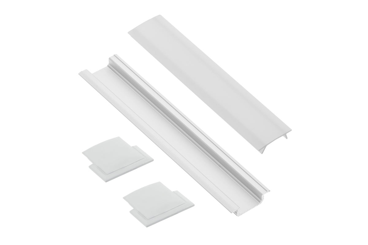 Profilis LED juostai GTV GLAX PA-ZGLAXOMZ-10