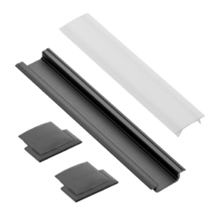 Profilis LED juostai GTV GLAX PA-ZGLAXOMZ-20M
