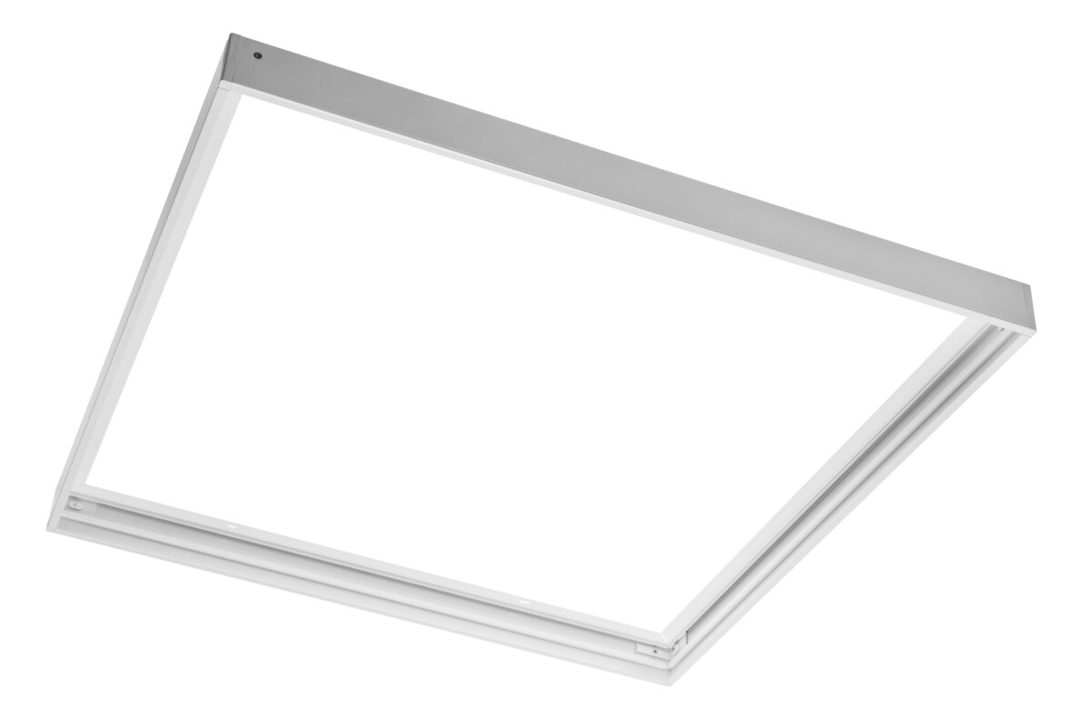 Rėmelis LED panelei montuoti ant paviršiaus GTV KING RM-KNG60X60-00 600x600 mm, baltas
