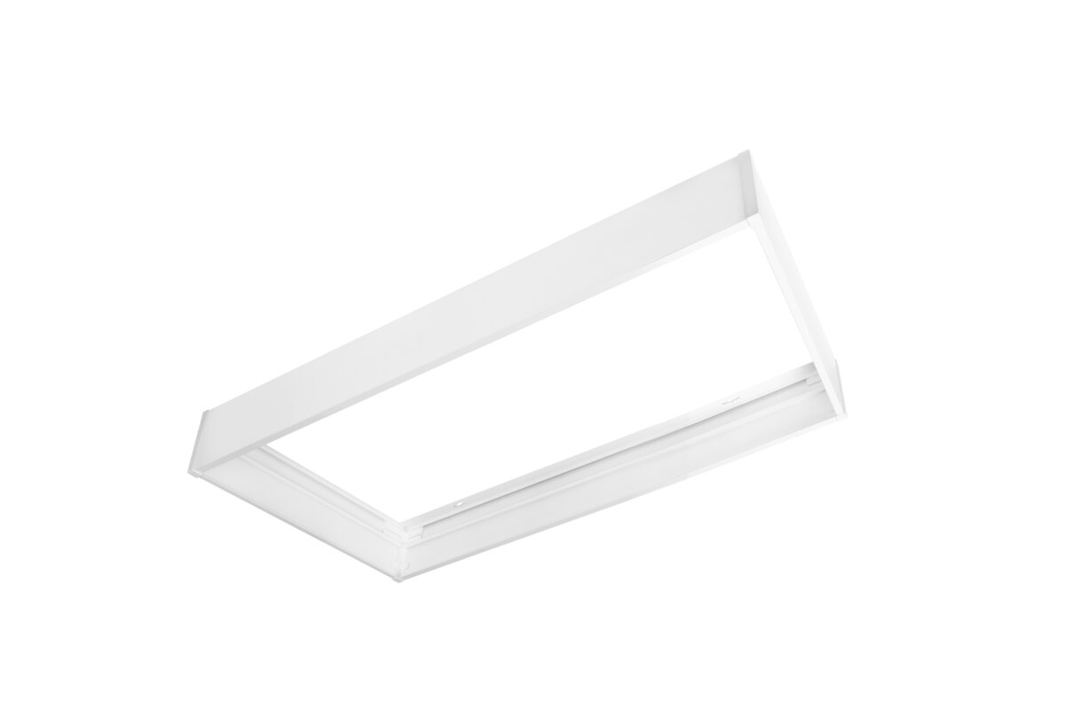 Paviršinio montavimo rėmelis LED panelėms GTV RM-RMBK60X30-00 600 x 300 mm aliuminis, baltas