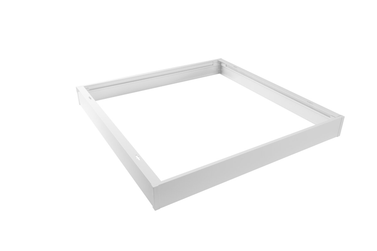 Paviršinio montavimo rėmelis LED panelėms GTV RM-RMBK60X60-00 600x600 mm, baltas