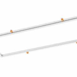 Rėmelis LED panelėms GTV RM-RMRW120X30-00 ilgis 1200 mm plotis 300 mm aliuminis, baltas