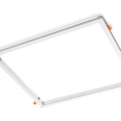 Rėmelis LED panelėms GTV RM-RMRW60X60-00 600x600 mm montavimas įleidžiamas aliuminis, baltas